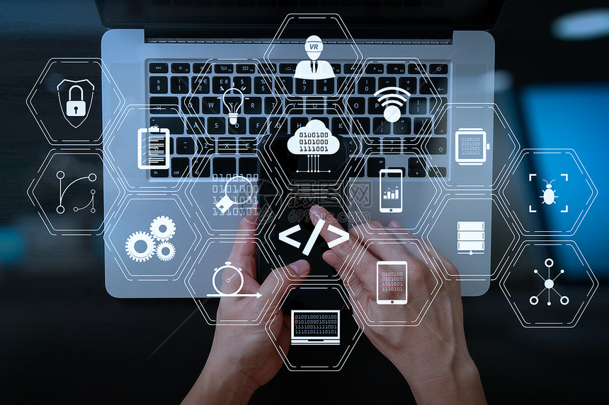 编码软件开发者与AR仪表板 系统灵活开发、代码分叉及响应式网络安全